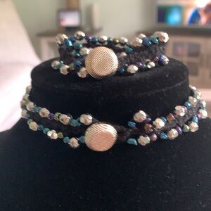 ⭐️2 PIECE BOHO Choker Bracelet Set